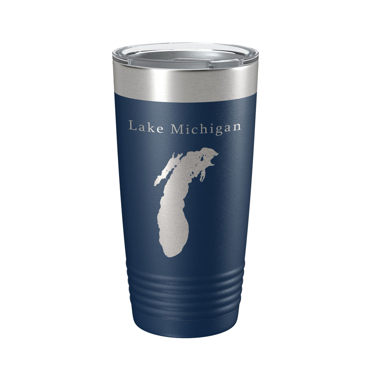 Milwaukee Lake Michigan Nautical Chart Stainless Tumbler 20oz