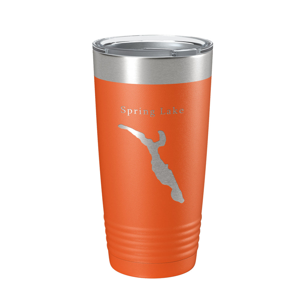 Spring Lake Divine Park Map Tumbler Travel Mug Insulated Laser Engraved Coffee Cup New Jersey 20 oz