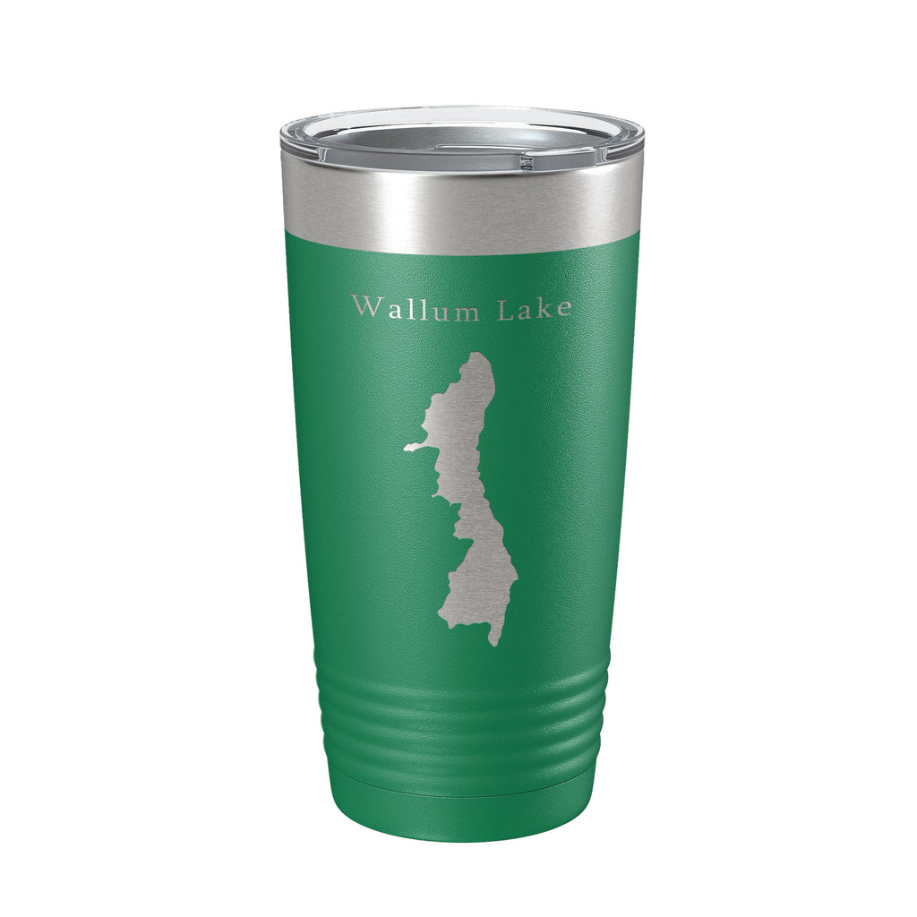 Wallum Lake Map Tumbler Travel Mug Insulated Laser Engraved Coffee Cup Rhode Island Massachusetts 20 oz