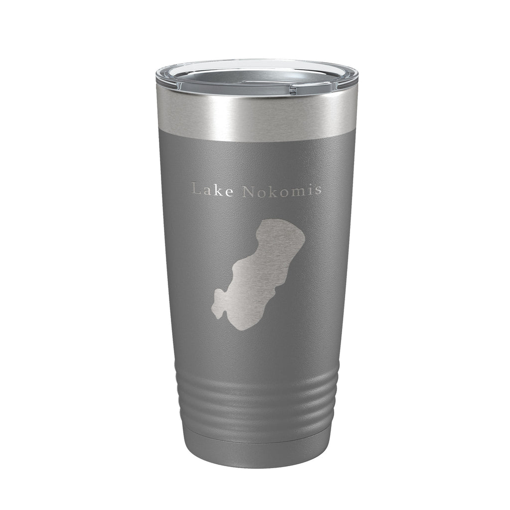 Lake Nokomis Map Tumbler Travel Mug Insulated Laser Engraved Coffee Cup Minnesota 20 oz