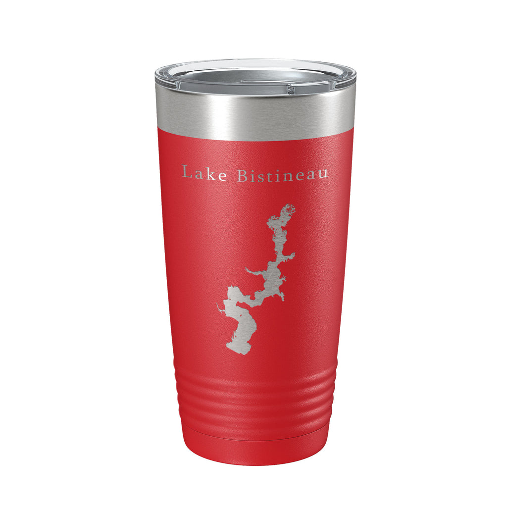 Lake Bistineau Map Tumbler Travel Mug Insulated Laser Engraved Coffee Cup Louisiana 20 oz