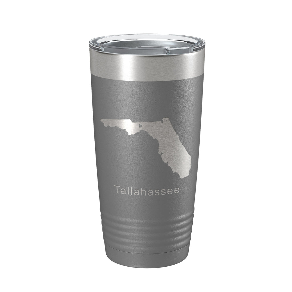 Tallahassee Home Star Tumbler Travel Mug Insulated Laser Engraved Coffee Cup Florida 20 oz