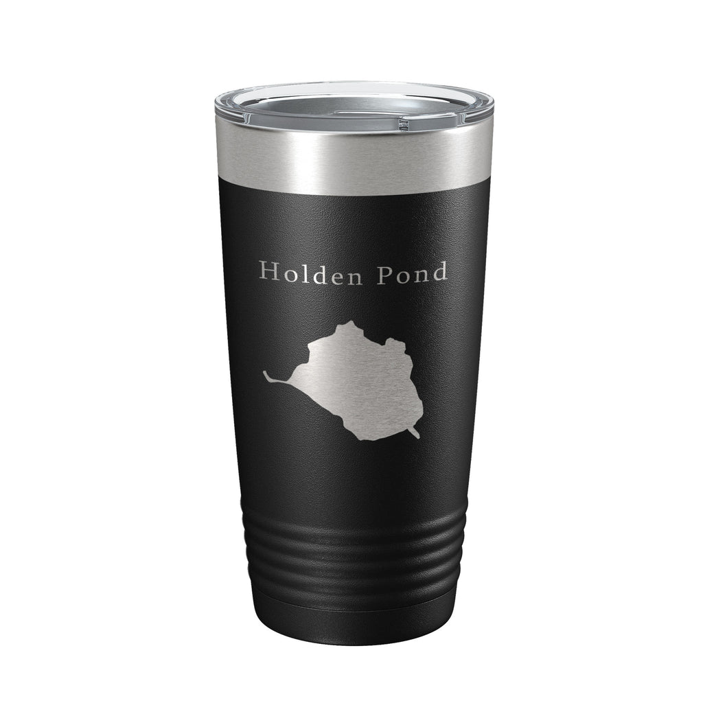 Holden Pond Tumbler Lake Map Travel Mug Insulated Laser Engraved Coffee Cup Florida 20 oz