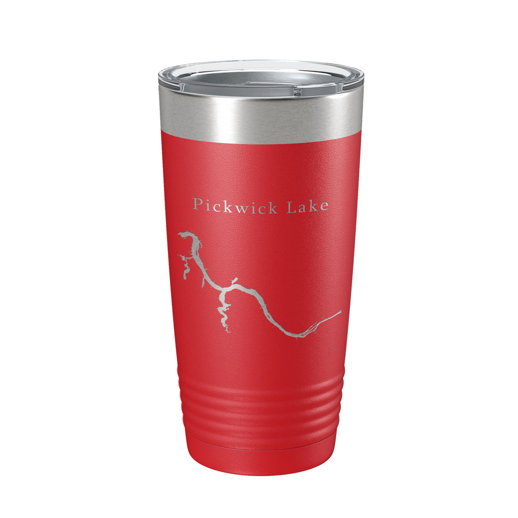 Pickwick Lake Map Tumbler Travel Mug Insulated Laser Engraved Coffee Cup Alabama Mississippi��� Tennessee 20 oz