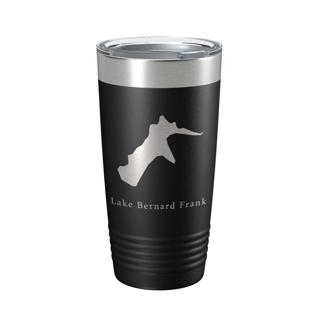 Lake Bernard Frank Map Tumbler Travel Mug Insulated Laser Engraved Coffee Cup Maryland 20 oz