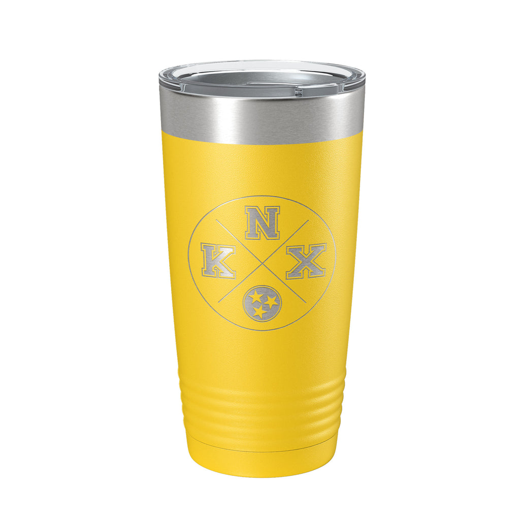 Knox Tristar Tumbler Knoxville TN Travel Mug Insulated Laser Engraved Coffee Cup 20 oz