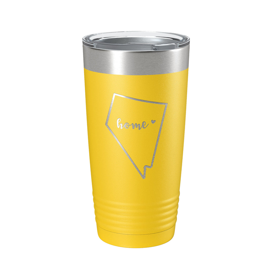 Nevada Tumbler Home State Travel Mug Insulated Laser Engraved Map Coffee Cup 20 oz