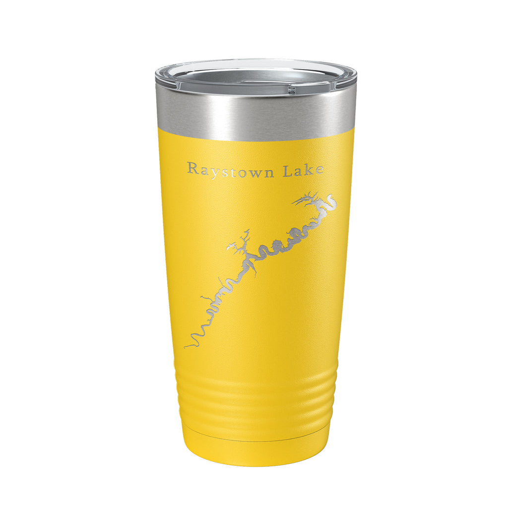 Raystown Lake Map Tumbler Travel Mug Insulated Laser Engraved Coffee Cup Pennsylvania 20 oz