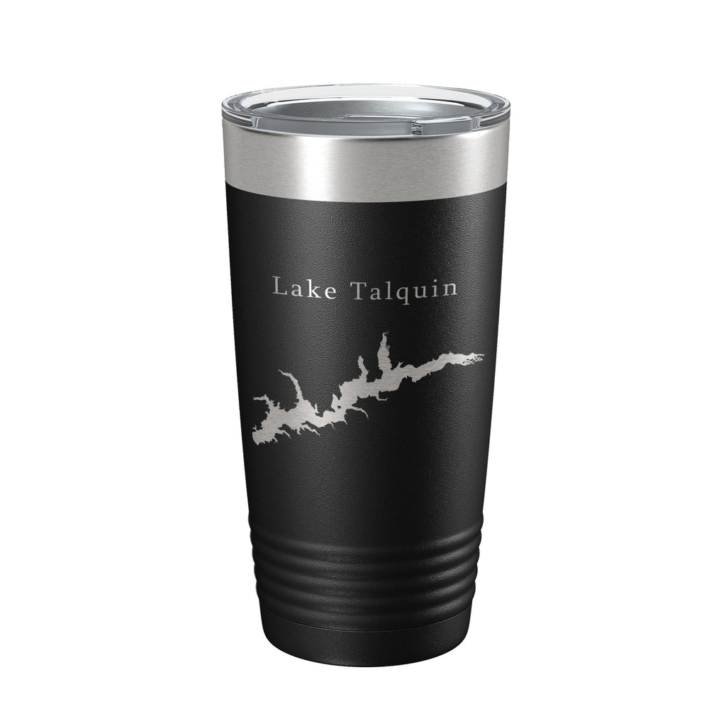 Lake Talquin Map Tumbler Travel Mug Insulated Laser Engraved Coffee Cup Florida 20 oz