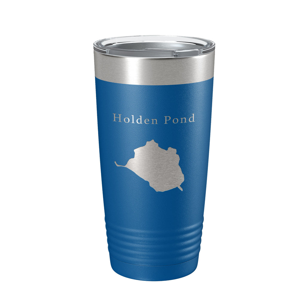 Holden Pond Tumbler Lake Map Travel Mug Insulated Laser Engraved Coffee Cup Florida 20 oz