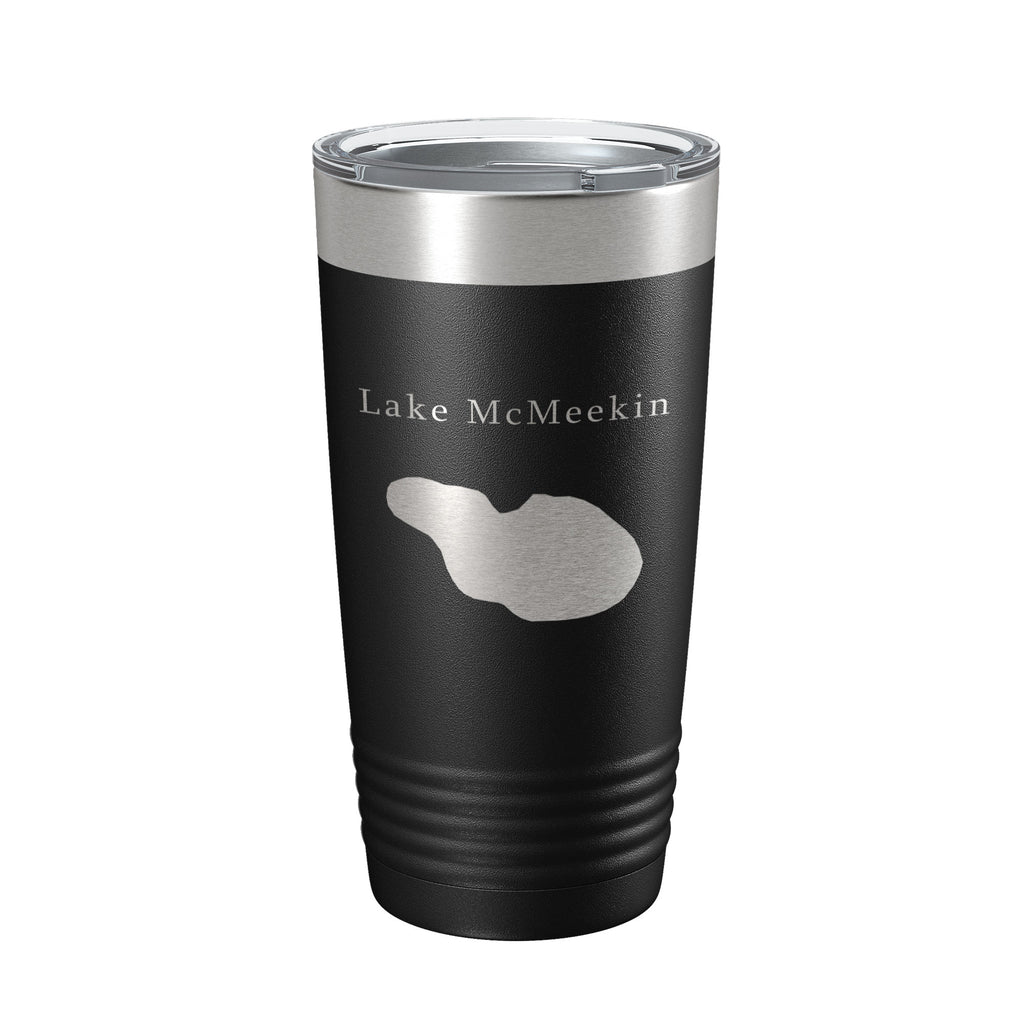 Lake McMeekin Map Tumbler Travel Mug Insulated Laser Engraved Coffee Cup Florida 20 oz