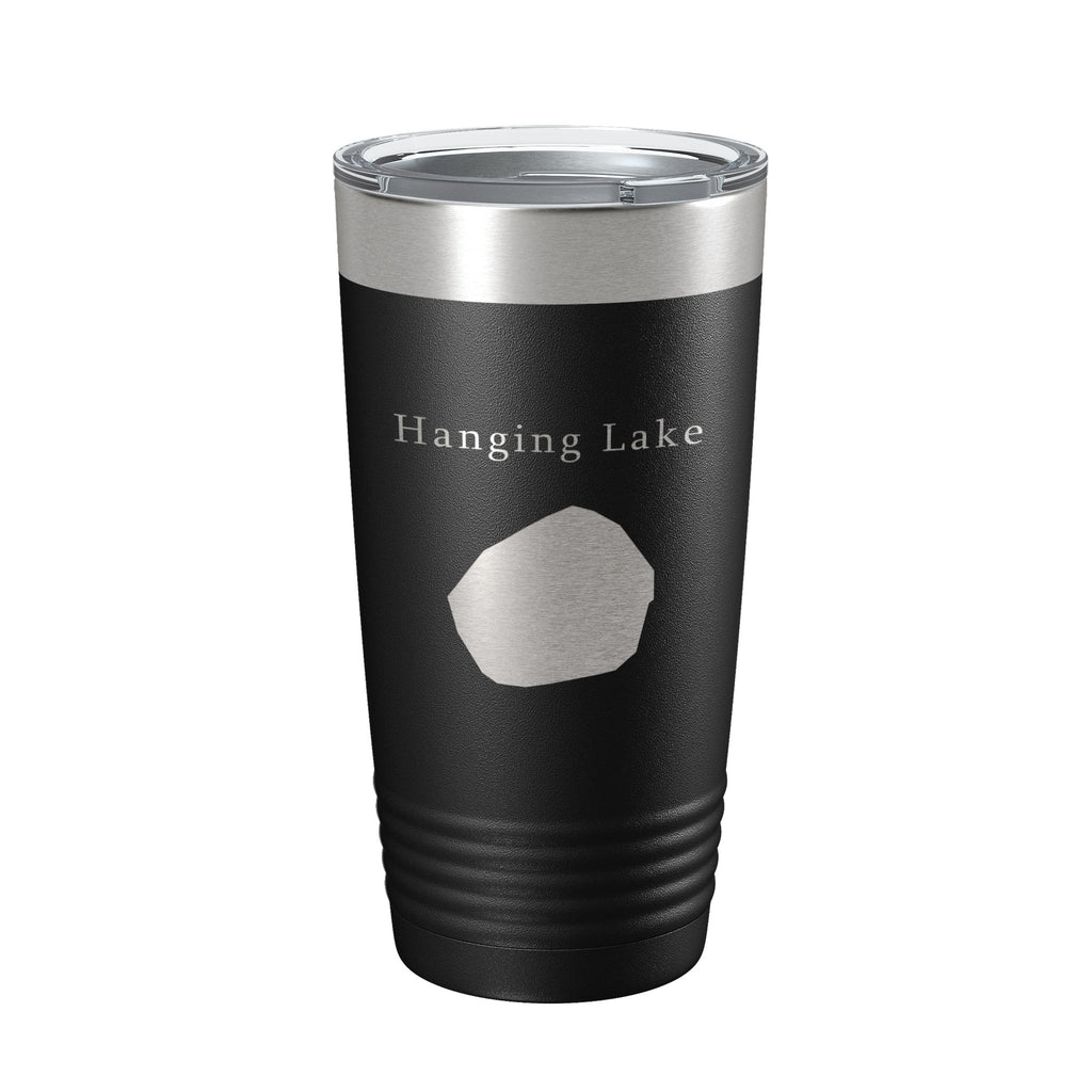 Hanging Lake Map Tumbler Travel Mug Insulated Laser Engraved Coffee Cup Colorado 20 oz
