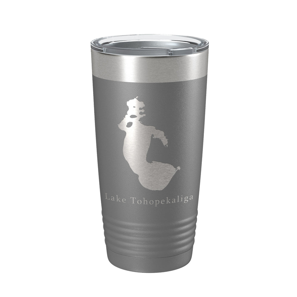 Lake Tohopekaliga Map Tumbler Travel Mug Insulated Laser Engraved Coffee Cup Florida 20 oz