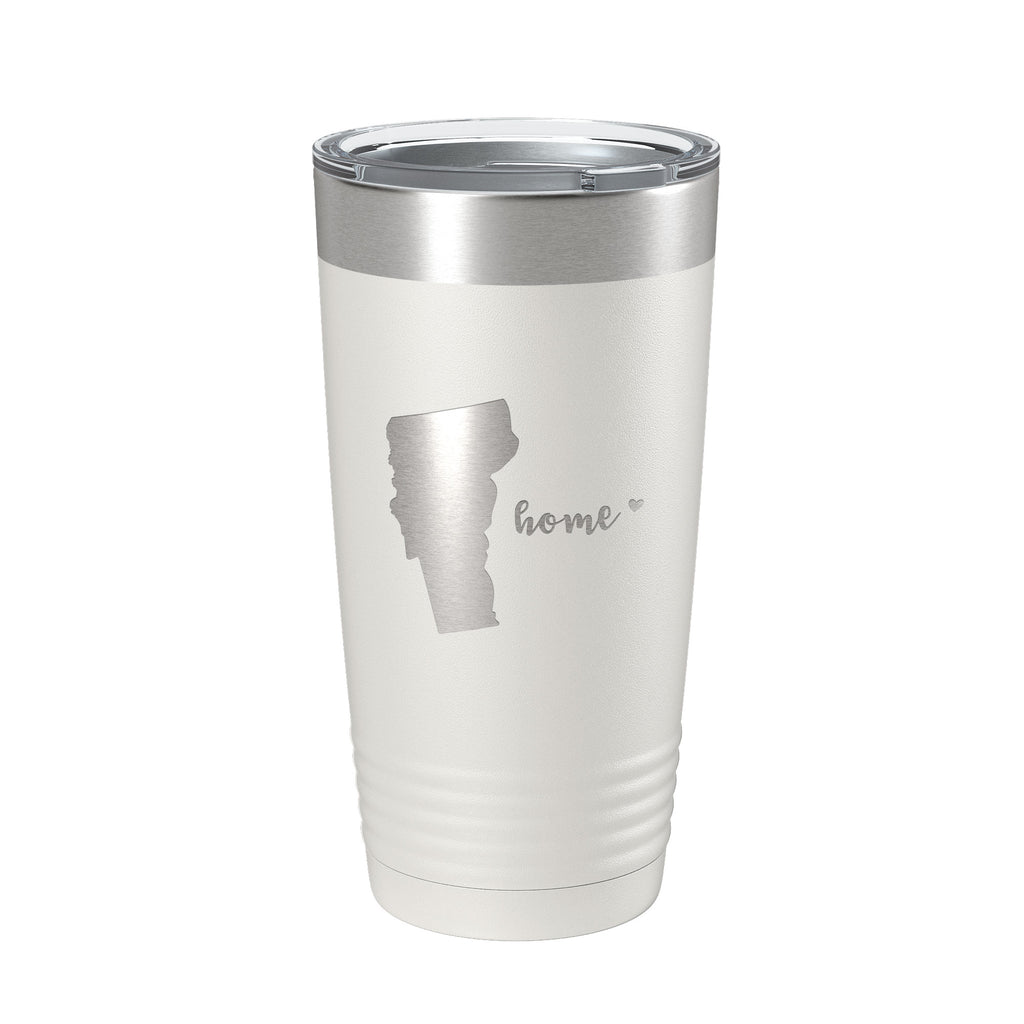 Vermont Tumbler Home State Travel Mug Insulated Laser Engraved Map Coffee Cup 20 oz