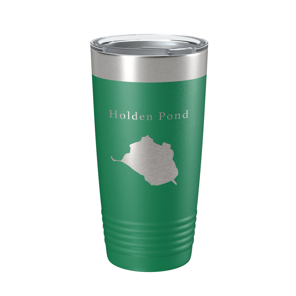 Holden Pond Tumbler Lake Map Travel Mug Insulated Laser Engraved Coffee Cup Florida 20 oz