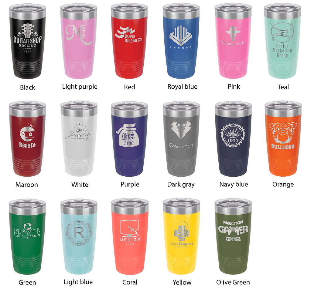 20 oz. Tumbler Ball Cup with Straw