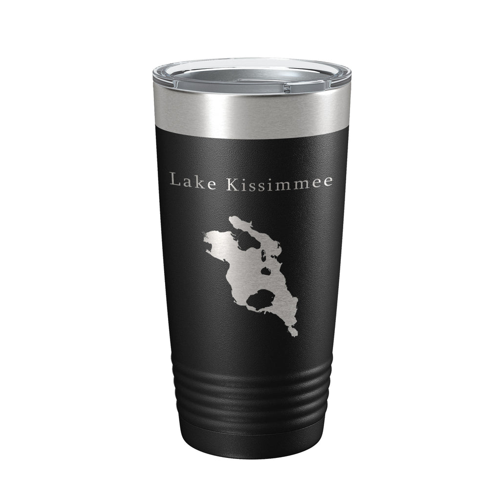 Lake Kissimmee Map Tumbler Travel Mug Insulated Laser Engraved Coffee Cup Florida 20 oz