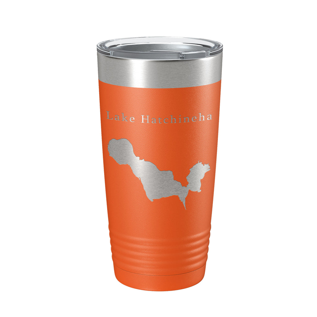 Lake Hatchineha Map Tumbler Travel Mug Insulated Laser Engraved Coffee Cup Florida 20 oz