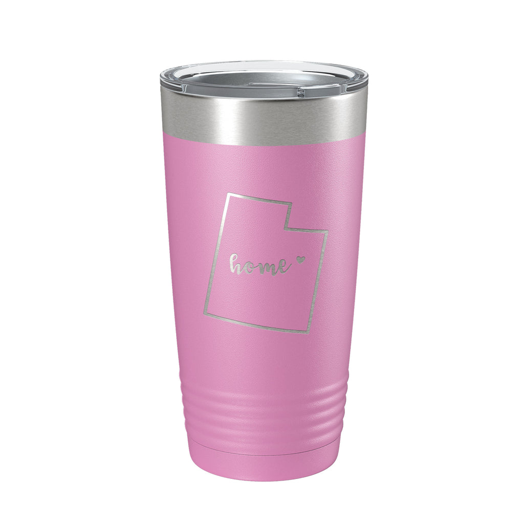 Utah Tumbler Home State Travel Mug Insulated Laser Engraved Map Coffee Cup 20 oz