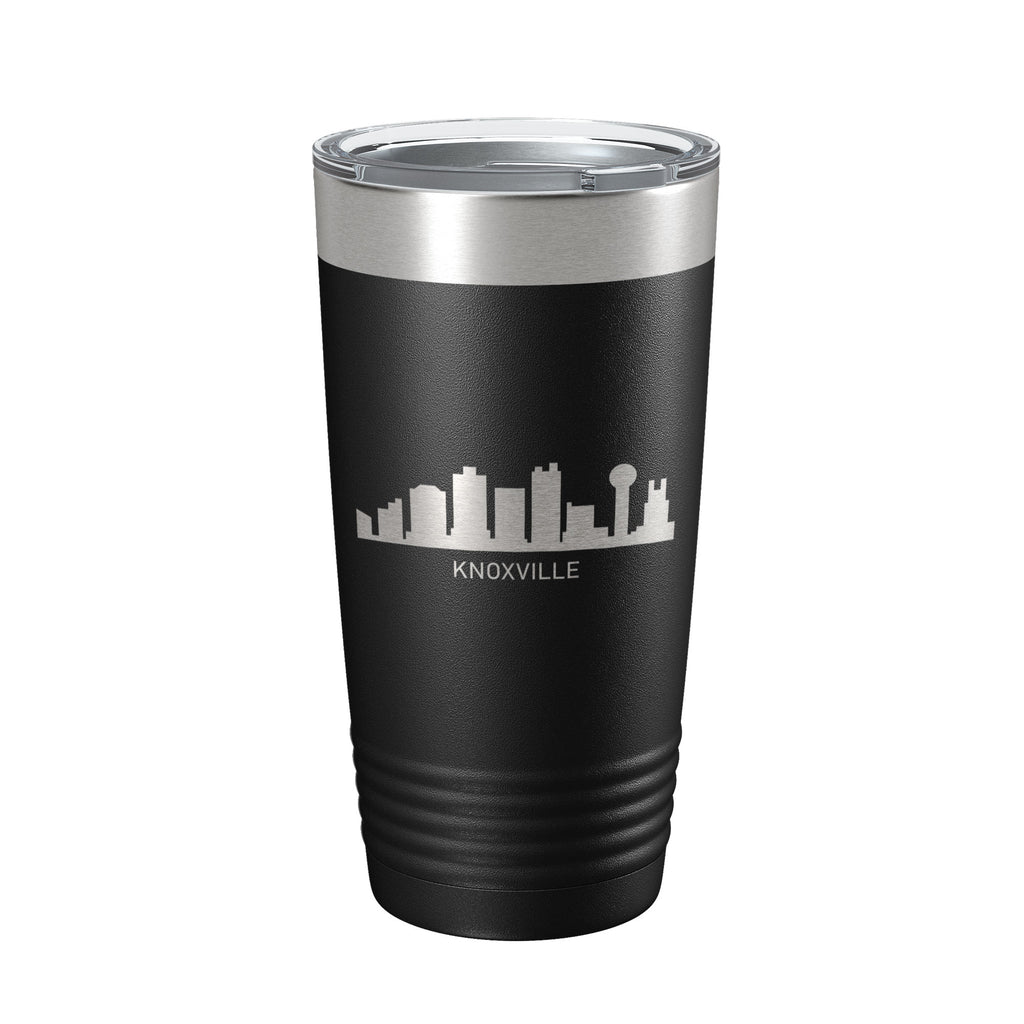 Knoxville TN City Skyline Tumbler Tennessee Travel Mug Sunsphere Insulated Laser Engraved Coffee Cup 20 oz