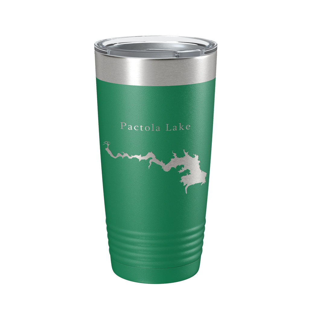 Pactola Lake Map Tumbler Travel Mug Insulated Laser Engraved Coffee Cup South Dakota 20 oz