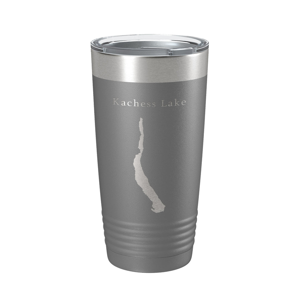 Kachess Lake Map Tumbler Travel Mug Insulated Laser Engraved Coffee Cup Washington 20 oz