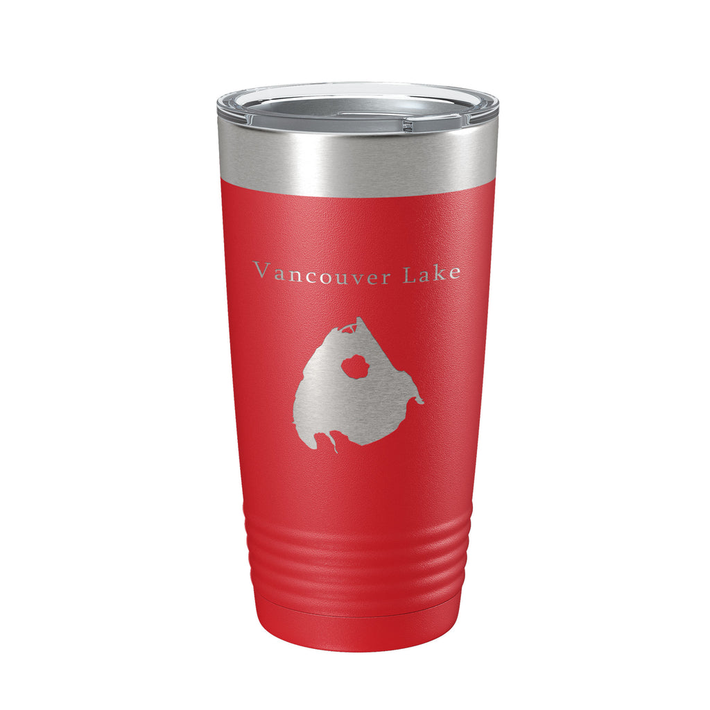 Vancouver Lake Map Tumbler Travel Mug Insulated Laser Engraved Coffee –  CarveBright