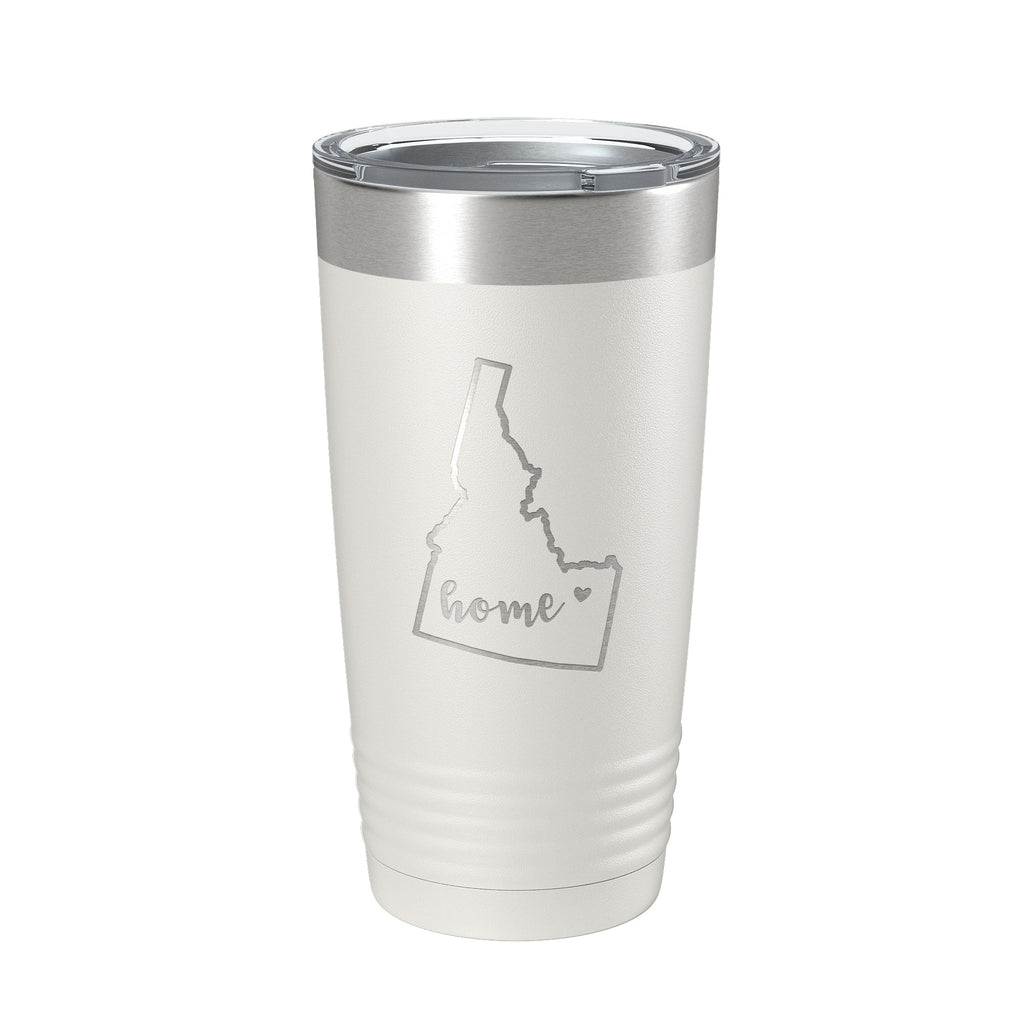 Idaho Tumbler Home State Travel Mug Insulated Laser Engraved Map Coffee Cup 20 oz