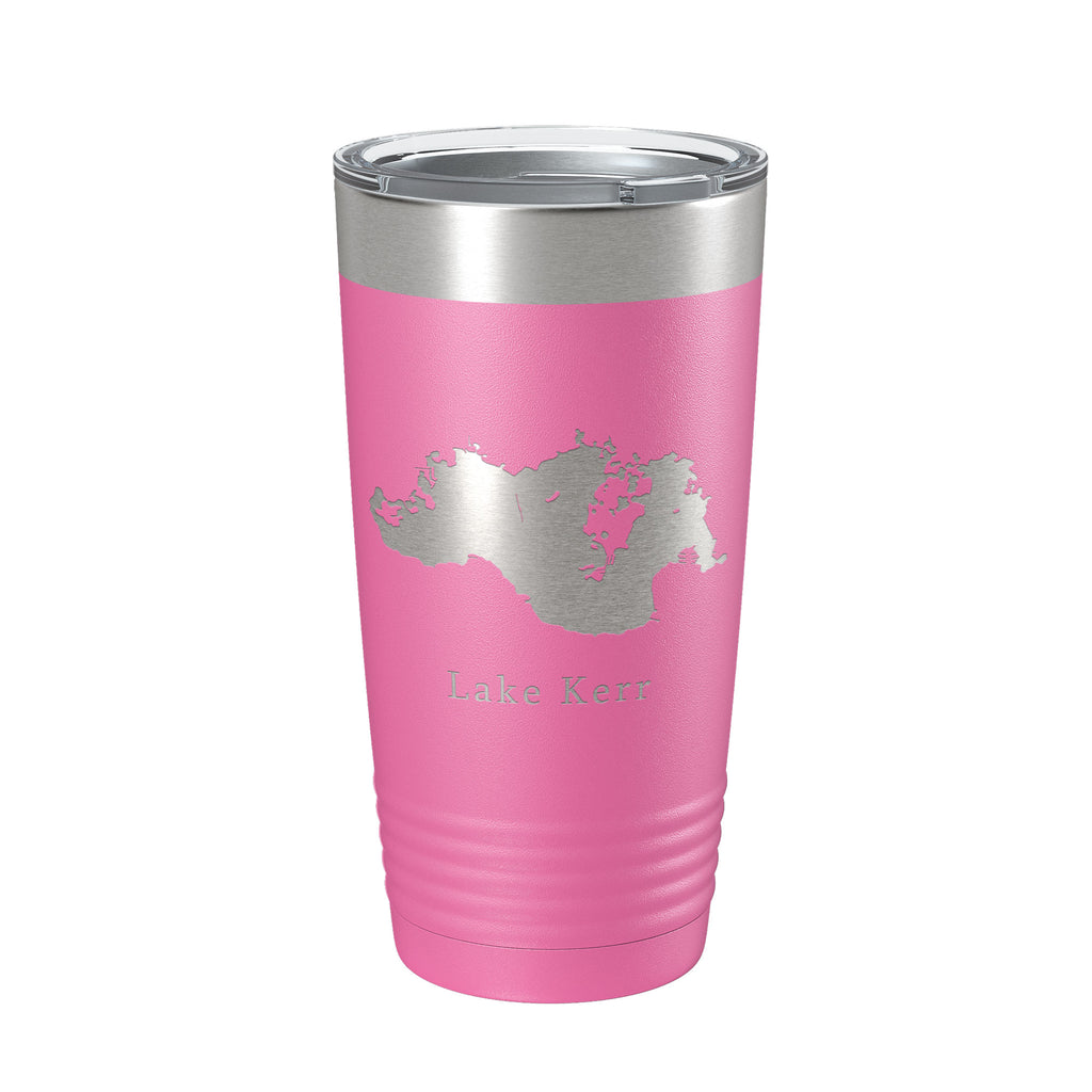 Lake Kerr Map Tumbler Travel Mug Insulated Laser Engraved Coffee Cup Florida 20 oz